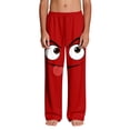 thumbnail image 4 of ATOGUTA Boys Lounge Pants with Pockets Funny Graphic Sweatpants Athletic Sports Pants for Kids Size 4T-14, Red, 4 of 5