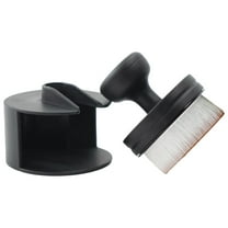 Tire Shine Applicator Brushes, Automotive Tire Dressing Applicator Brush, Storage Stand Included for Tire Detailing and Car Wash Kit