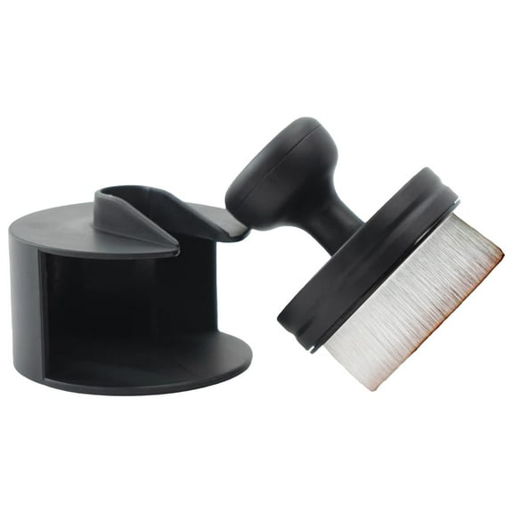 Tire Shine Applicator Brushes, Automotive Tire Dressing Applicator Brush, Storage Stand Included for Tire Detailing and Car Wash Kit