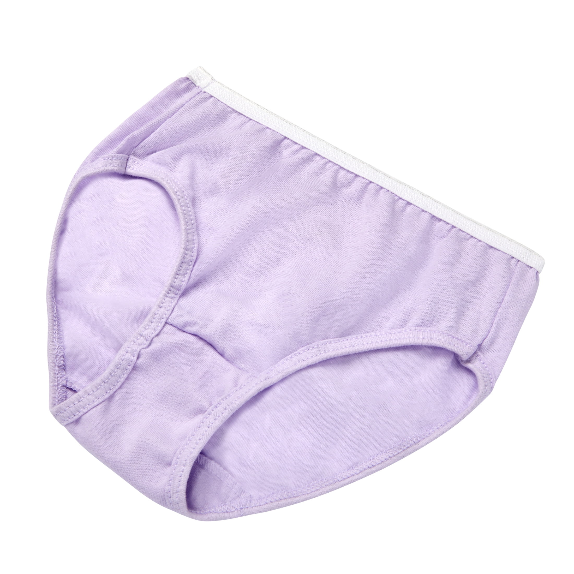 Hanes Infants/Toddlers Briefs Underwear Pack, 10-Pack, Toddler Core 100% Cotton Underwear for Toddler Girl