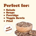 thumbnail image 6 of Tri-Color Quinoa, 3 Pounds – Three-Color Blend of White, Black, and Red Quinoa, Whole Grain, Non-Irradiated, Vegan, Sproutable, Sirtfood, Bulk, 6 of 7