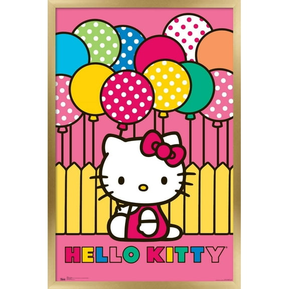 Hello Kitty - Mimmy Wall Poster, 14.725" x 22.375", Framed