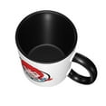 thumbnail image 3 of Wendy's Classic Coffee Mugs Stylish Ceramic Cup with Handles for Restaurant Coffee Shop Home 11oz, 3 of 5