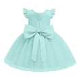 thumbnail image 5 of RMGVDSD Toddler Girls Dresses Kids Birthday Princess Tutu Dress Little Girl's Wedding Party Gown Ruffle Sleeve Formal Dresses 8-9 Years, 5 of 5