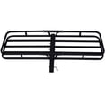 thumbnail image 3 of 53" Hitch Mount Cargo Carrier, Rear Cargo Rack for SUV, Truck, Car, Luggage Basket Rack, Fits 2" Receiver, 3 of 6