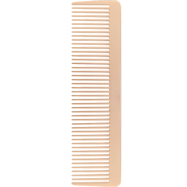 Peine de barbero de metal, aleación de zinc, peine para cortar el cabello, peine para peinar, peine de peluquería, peine de salón