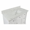 thumbnail image 5 of Sydney 42" Bathroom Vanity with White Cabinet and Engineered Marble Top, 5 of 7