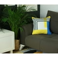 thumbnail image 2 of Scandi Housse de Coussin Carrée à Rayures Géométriques 18 Pouces, 2 of 3