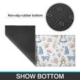 thumbnail image 6 of Princess Pattern Kitchen Rugs Sets Of 2,Anti Fatigue Kitchen Mat Rugs Non Slip Washable,Decorative Kitchen Floor Mats for Kitchen,Sink,Laundry,17"x30"+17"x47", 6 of 7