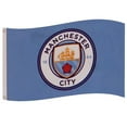 thumbnail image 1 of Manchester City FC Flag, 1 of 2