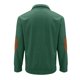thumbnail image 4 of Blusa y camisa de manga larga con cuello alto para hombre, estilo casual, con estampado de palmeras color cacao, deportiva, con cuello alto, botones y patchwork, de poliéster., 4 of 8