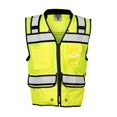 thumbnail image 2 of ML Kishigo B64429175 High Performance Surveyors Vest, Lime - Large, 2 of 3