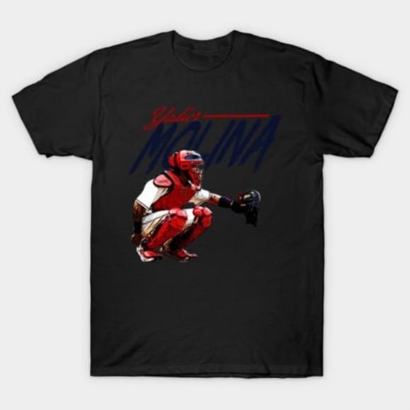 Yadier Molina Baseball Legend Retro Sport Vintage Top Unisex T-Shirt, sizes up to 3XL