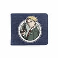 thumbnail image 1 of Denim delgado y plegable con personajes de anime de la familia Wallet Spys, 1 of 2