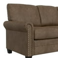 thumbnail image 5 of Hillsdale Furniture Barroway Upholstered Sofa, Antique Brown, 5 of 10