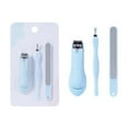 thumbnail image 2 of 3 PCS = 1 Set Finger Care Stainless Steel Kit Fingernail Toe Nail Clipper / Dead Skin Pusher / Nail File, 2 of 5