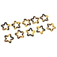 thumbnail image 1 of 10x colgante pendiente diy hueca para eboración de accesorios de joyería marrón Sunnimix Accesorio DIY pendiente de la estrella, 1 of 8