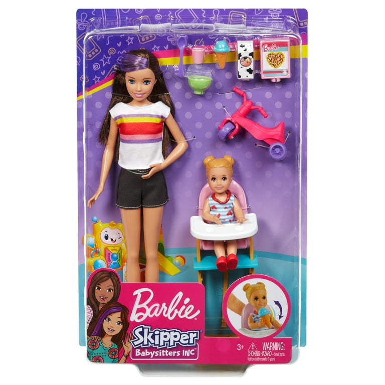 3) dolls include (1) Growing Up Skipper is a cool doll. Move her