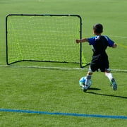 Franklin Sports Backyard Portable Soccer Goal - Competition Steel All Weather - Mini 4 x 6 - Black