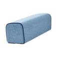 thumbnail image 3 of CarpNettore Couch Arm Rest Pillow High Density Foam Linen Armrest Cushion Arm Support Pillow light blue, 3 of 7