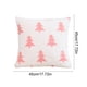 thumbnail image 3 of Funda de cojín decorativa navideña | Funda de cojín cuadrada de 45 x 45 cm para sofá y cama | Poliéster con cremallera oculta | Decoración navideña para el salón, 3 of 6