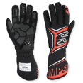 thumbnail image 4 of Simpson Racing MGLR Magnata Gloves Black/Red Large - Pair, 4 of 4