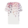thumbnail image 5 of Women's Fashion 2024 Y2K Tops Dressy Casual Summer Clothes for Teen Girls V Neck Blouse Button up Floal Printing Vintage Short Sleeve Tunic Tops for Lady Loose Fit Flowy Multicolor T Shirts XXXL, 5 of 5