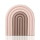 thumbnail image 5 of Ounissouiy Posavasos aislantes en forma de arcoíris, alfombrillas para botellas, adorno para el hogar reutilizable, mantel Individual rosado 2piezas, 5 of 6
