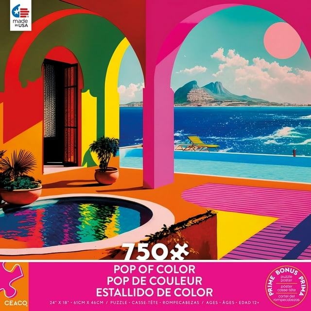 Rompecabezas Ceaco Pop of Color 750 piezas