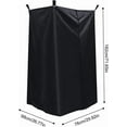 thumbnail image 2 of Fitting Room 71.65x29.92x26.77 In Oxford Cloth Dressing Room Frame, Waterproof Foldable Privacy Tent Backyard Travel, 2 of 5