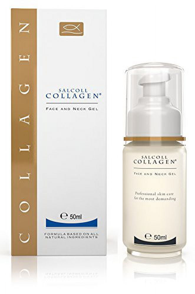 Salcoll Collagen Anti-Aging Anti-Wrinkle Face & Neck Gel to Regenerate Skin - 50 ml
