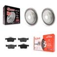 thumbnail image 1 of Transit Auto Rear Coated Disc Brake Rotors and Semi-Metallic Pads Kit for Car 2019-2021 Acura RDX KGS-101876, 1 of 11