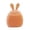 Orange, variant on Linnome Silicone Cleansing Brush Facial Cleanser Manual Massage Pore Cleaner for Face 3.35x2.56x0.83in Blue