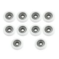 thumbnail image 2 of 10pcs Carbon Steel Embedded Groove Ball Bearing Pulley Wheels Roller Kit, 2 of 5