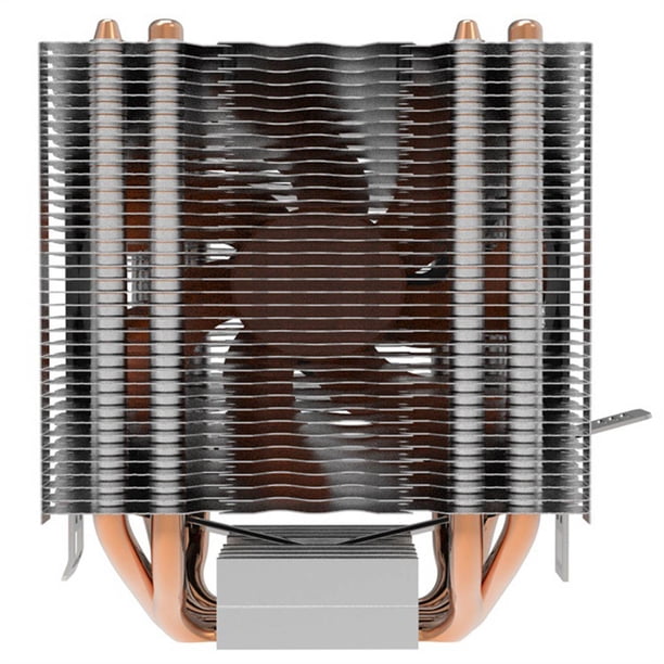 Reemplazo para Intel LGA 1150/1151/1155/775/1156 / AM4 4 Heatpipe CPU Cooler Disipador de calor 9cm Scienceny EL1328-00B