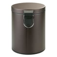 thumbnail image 4 of iDesign, 1.3 Gallon Step Trash Can, Bronze, 4 of 8