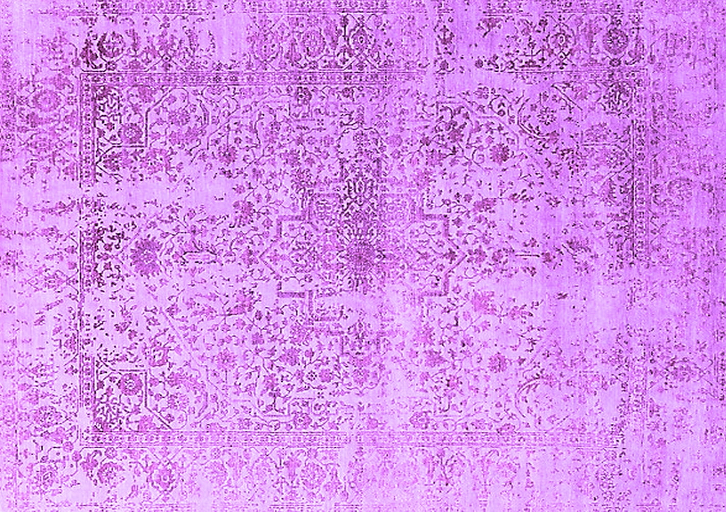 Ahgly Company Indoor Rectangle Oriental Purple Industrial Area Rugs, 7