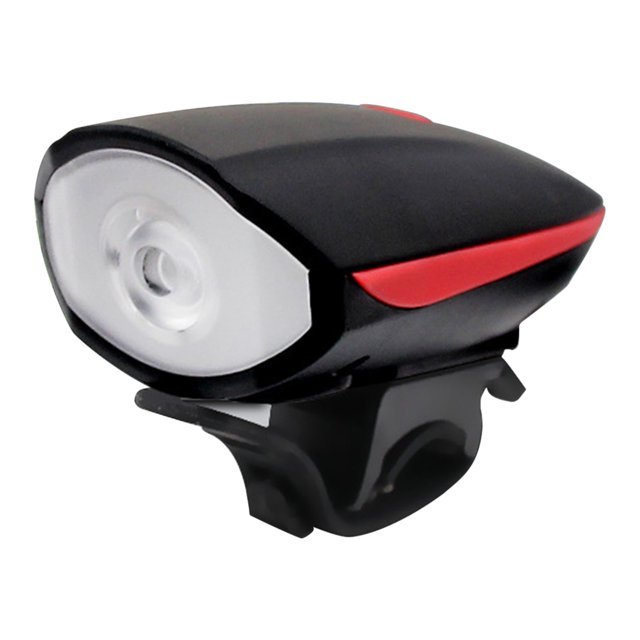 Xihbxyly Luz de Bicicleta Recargable Por Usb, 3 Modos de Iluminación, Bocina de 120 Decibelios, Diseño Resistente Al Agua y Duradero, Fácil Instalación con Accesorios, Conducción Nocturna Segura, Tam