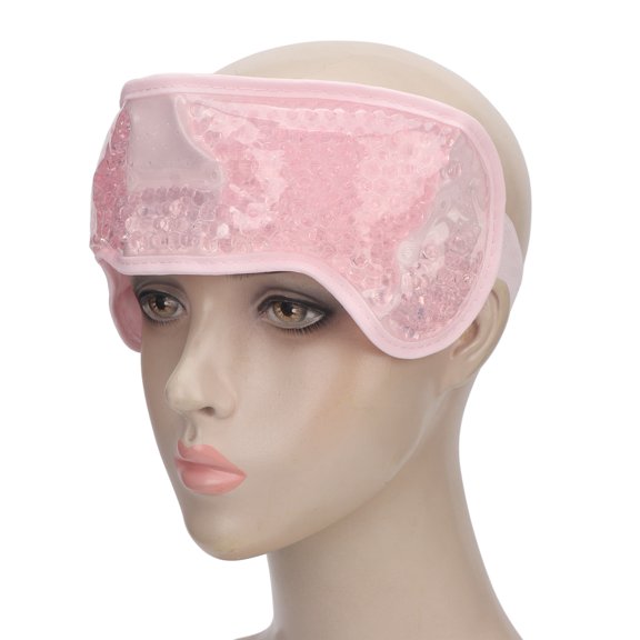 Paquete De Hielo De Gel Para El Dolor De Cabeza, Envoltura De Hielo De Gel De Migraña Multifuncional Rosa Para Reducción Del Dolor Para El Dolor De Cabeza