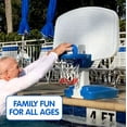 thumbnail image 2 of Simplay3 Pooltime Basketball Hoop with 30”W x 21.5”H Backboard, 7-inch Basketball and Air Pump, 2 of 6