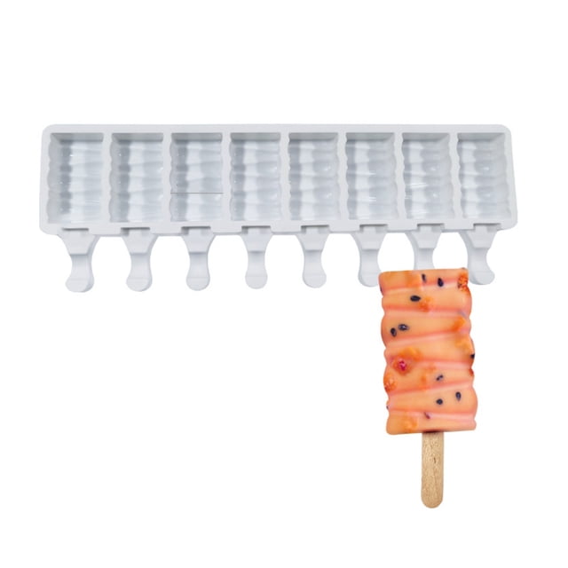 Molde de silicona Inevent para Helados DIY 4 cavidades 19*13*2,3 cm