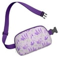 thumbnail image 3 of Floral Spring Waist Bag – Artistic Fanny Pack with Wildflower Bloom, Butterflies & Romantic Boho Feel, 3 of 4