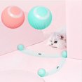 thumbnail image 4 of Smart Cat Toys Automatic Rolling Ball Electric Cat Toys Interactive For Cats Training Self-moving Kitten Toys Pet Accessories ShopWise Round, 4 of 11
