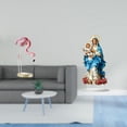 thumbnail image 2 of Estatua de resina,Escultura de resina de flamenco para exteriores,Letrero de mesa,Decoración de escritorio acrílica Rincón festivo Decoración del hogar,Decoración de fiesta Adorno de, 2 of 8