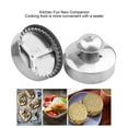 thumbnail image 4 of Dough Presser Pockets Pie Molds Party Potluck Hand Pie Molds Pie Baking Molds Stainless Steel Sandwich Cutter and Sealer, 4 of 8