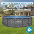 thumbnail image 4 of Cobertor solar para piscina redonda Bestway de 5,3 m, protector contra residuos, 4 of 6