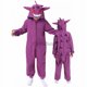 thumbnail image 3 of Niños Kigurumi Onesie pijamas de dibujos animados adultos mujeres hombres pijamas de animales ropa de casa disfraz de Halloween Cosplay regalo de Navidad 2XL 3XL, 3 of 4