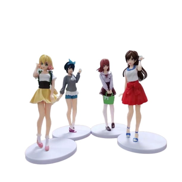 FIGURA DE ACCIÓN DE Chizuru Mizuhara, Ruka, Sarashina, Sakurasawa, Sumi, 16cm Gong Bohan LED