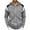 B_ Gray, variant on YLSDY Men's Hoodies Zip Front Sweatshirt Fashion Color Blocking Hooded Coats Long Sleeve Lightweight Outerwear with Pockets Gray S