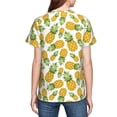thumbnail image 7 of Wukai Pineapple Youth Unisex Short Sleeve T-Shirt for Boys, Girls, Teens, and Kids-Large, 7 of 7